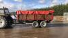 PETTIT 8t twin axle grain trailer with sheet - 2