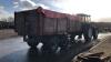 PETTIT 8t twin axle grain trailer with sheet - 5