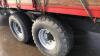 PETTIT 8t twin axle grain trailer with sheet - 11