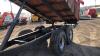 PETTIT 8t twin axle grain trailer with sheet - 14