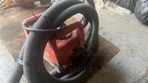 HILTI wall chaser c/w hose