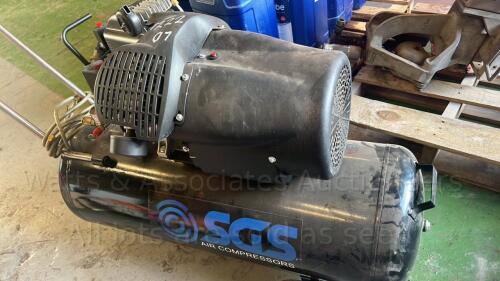 SGS 100 litre air compressor