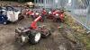 NIBBI MAK16 diesel rotavator c/w BLEC power harrow box - 3