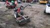 NIBBI MAK16 diesel rotavator c/w BLEC power harrow box - 4