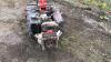 NIBBI MAK16 diesel rotavator c/w BLEC power harrow box - 15