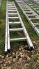 Aluminium double extendable ladder - 2