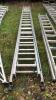 Aluminium double extendable ladder - 2