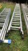 aluminium double extendable ladder - 2