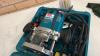 MAKITA 110v router c/w case - 2