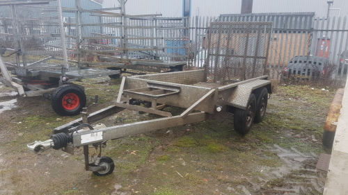 INDESPENSION 2.6t twin axle plant trailer (s/n 082304)