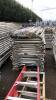 Pallet of aluminium scaffold sections - 4