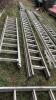 Aluminium double extendable ladder - 2