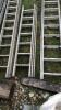 Aluminium triple extendable ladder - 2