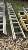 Aluminium double extendable ladder - 2