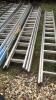 Aluminium triple extendable ladder - 2