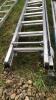 Aluminium double extendable ladder - 2