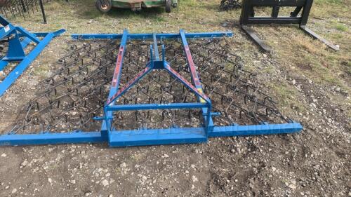 8ft tractor mounted chain harrow (unused)