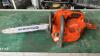 HUSQVARNA top handle petrol chainsaw