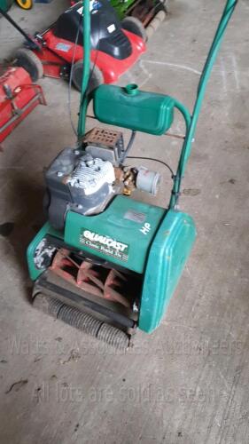 QUALCAST petrol rotary roller mower