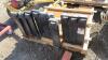 Pallet of 5 x pairs of forklift tines - 4