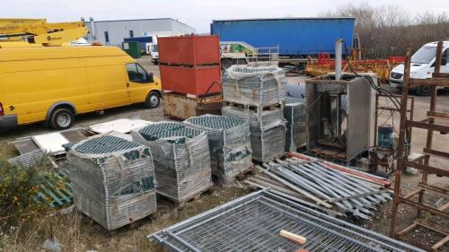 6 x pallets of plastic ground mats