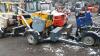 TEREX MBR71 pedestrian roller & trailer