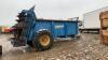 WEST rear discharge muck spreader c/w slurry door & PTO shaft (No Vat) - 2