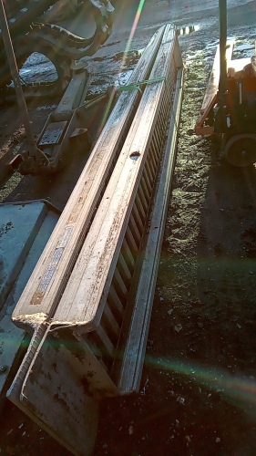 Aluminium loading ramps