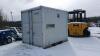 40kva generator enclosed in 10ft container c/w unit with internal diesel tanks, 110 240 split & 3 phase external electric - 12