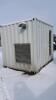 40kva generator enclosed in 10ft container c/w unit with internal diesel tanks, 110 240 split & 3 phase external electric - 13