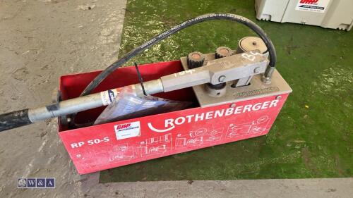 ROTHENBERGER pressure tester