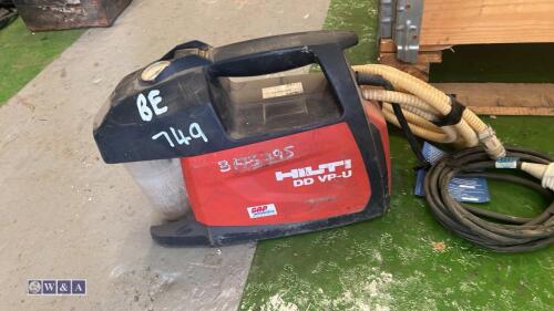 HILTI DDVP-U 110v vacuum pump