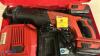 HILTI WSR22-A cordless reciprocating saw c/w case