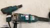 1 x MAKITA 110v angle grinder & 1 x MAKITA 110v heat gun