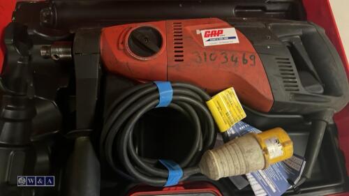 HILTI DD110-D 110v diamond core drill c/w case