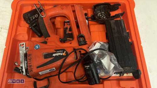 PASLODE IMPULSE nail gun c/w case