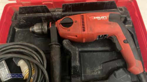 HILTI UH700 110v hammer drill c/w case