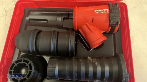 HILTI TE DRS-B dust removal system accessories c/w case