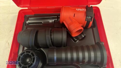 HILTI TE DRS-B dust removal system accessories c/w case