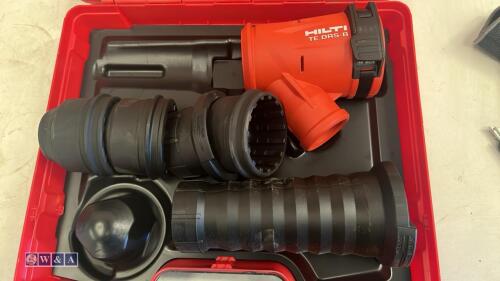 HILTI TE DRS-B dust removal system accessories c/w case