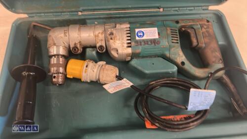 MAKITA DA4000LR 110v angle drill c/w case