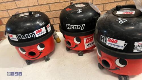 NUMATIC HENRY vacuum & NUMATIC dust collection unit