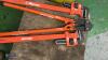 2 x pipe wrenches & pair bolt cutters - 2