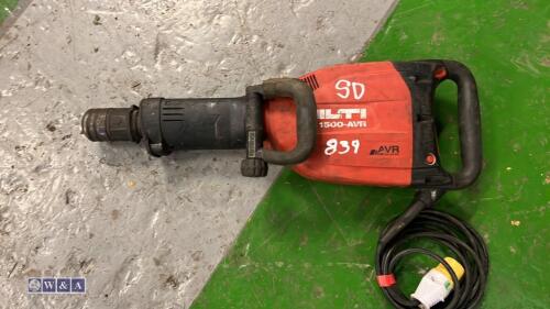 HILTI TE1500 110v breaker