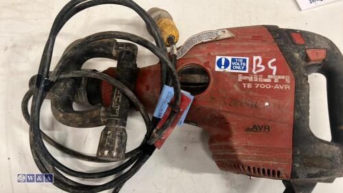 HILTI TE700 AVR 110v breaker