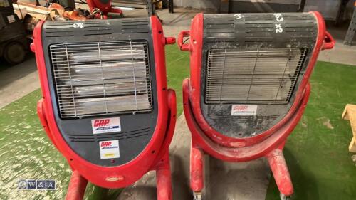 2 x ELITE 110v heaters