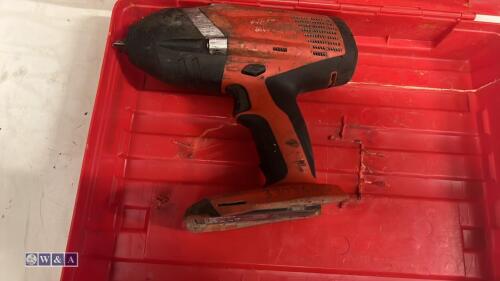 HILTI cordless impact wrench c/w case