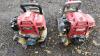 2 x petrol water pumps - 2