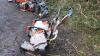 2 x STIHL stone saw trolleys - 2