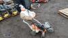 STIHL stone saw trolley & dust suppression bottle - 2